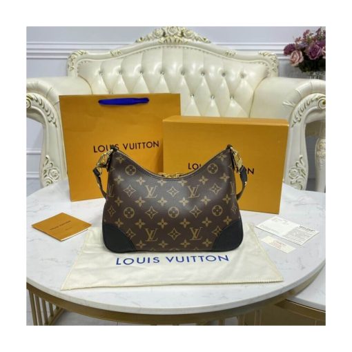 Louis Vuitton Monogram Boulogne M45831 M45832 Black - Image 6