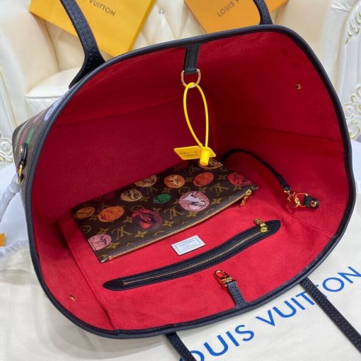 Louis Vuitton Monogram Cameo Printed Neverfull MM M45923 - Image 13