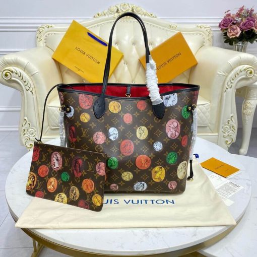 Louis Vuitton Monogram Cameo Printed Neverfull MM M45923 - Image 3