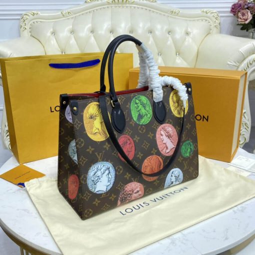 Louis Vuitton Monogram Cameo Printed Onthego MM M59245 - Image 6