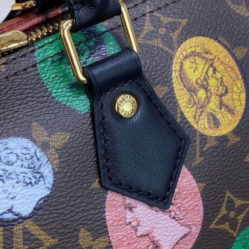 Louis Vuitton Monogram Cameo Printed Speedy Bandouliere 25 M45910 - Image 11