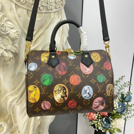 Louis Vuitton Monogram Cameo Printed Speedy Bandouliere 25 M45910 - Image 4