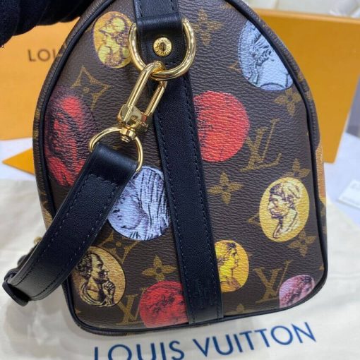 Louis Vuitton Monogram Cameo Printed Speedy Bandouliere 25 M45910 - Image 9