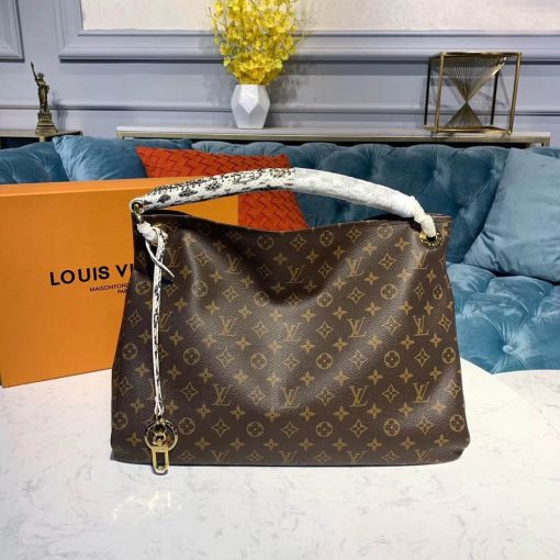 Louis Vuitton Monogram Canvas And Python Artsy MM M44010 - Image 2
