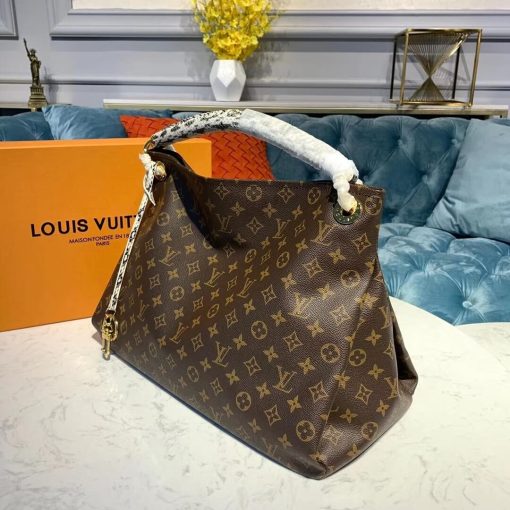 Louis Vuitton Monogram Canvas And Python Artsy MM M44010 - Image 3