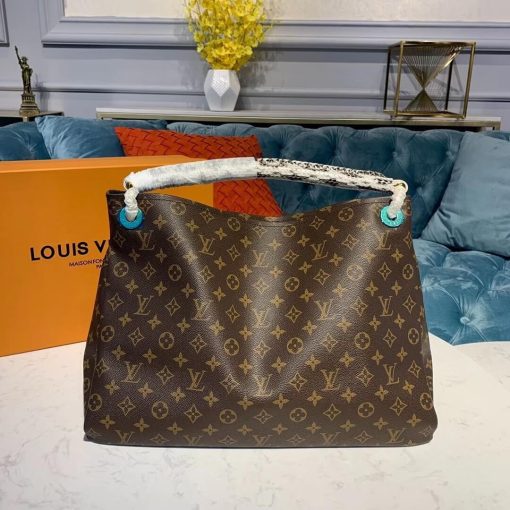 Louis Vuitton Monogram Canvas And Python Artsy MM M44010 - Image 4
