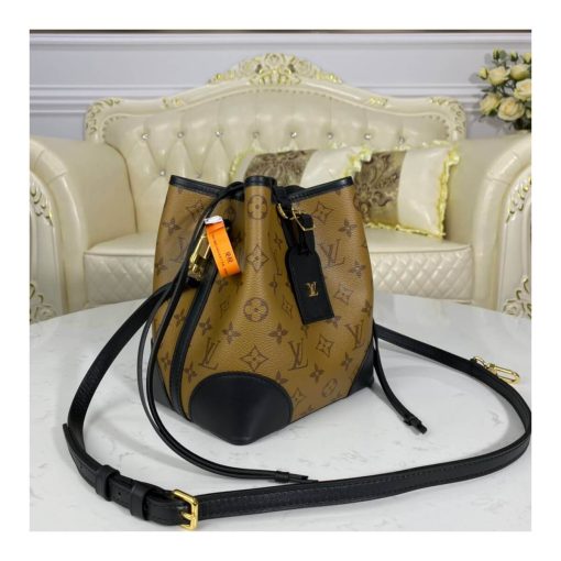 Louis Vuitton Monogram Canvas Bucket Bag M45550 Brown - Image 2