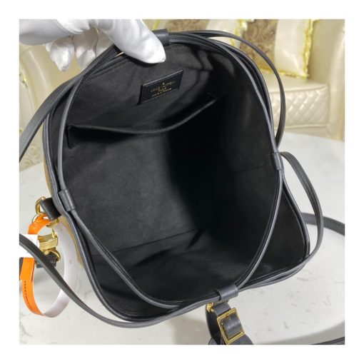 Louis Vuitton Monogram Canvas Bucket Bag M45550 Black - Image 9