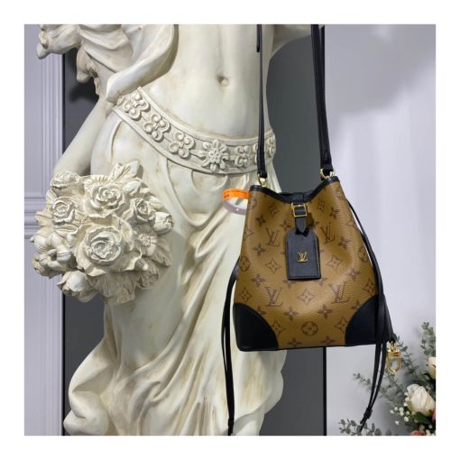 Louis Vuitton Monogram Canvas Bucket Bag M45550 Black - Image 12