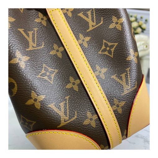 Louis Vuitton Monogram Canvas Bucket Bag M45550 Brown - Image 5