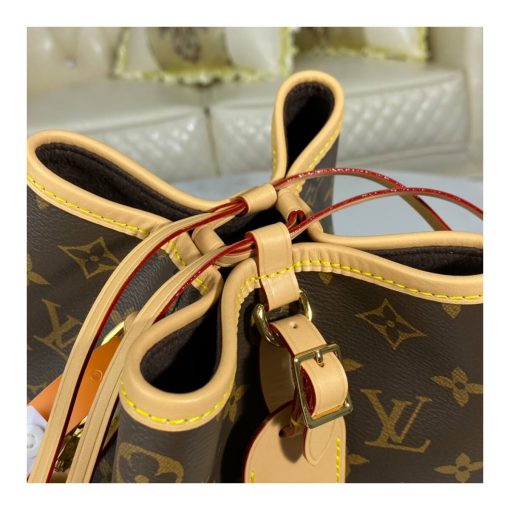 Louis Vuitton Monogram Canvas Bucket Bag M45550 Brown - Image 6