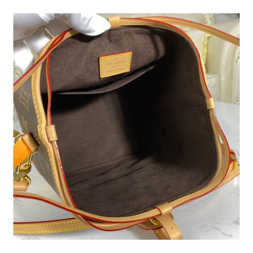Louis Vuitton Monogram Canvas Bucket Bag M45550 Brown - Image 9