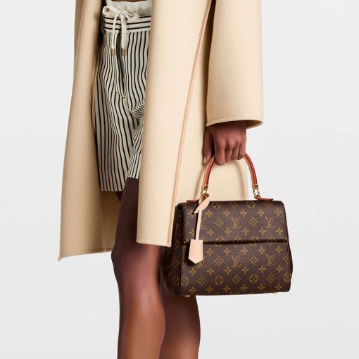 Louis Vuitton Monogram Canvas Cluny BB Bag Fuchsia - Image 3