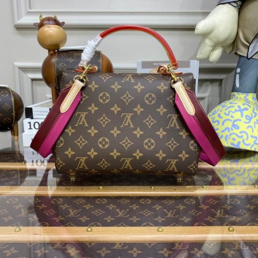 Louis Vuitton Monogram Canvas Cluny BB Bag Fuchsia - Image 7