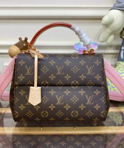 Louis Vuitton Monogram Canvas Cluny BB Bag Pink