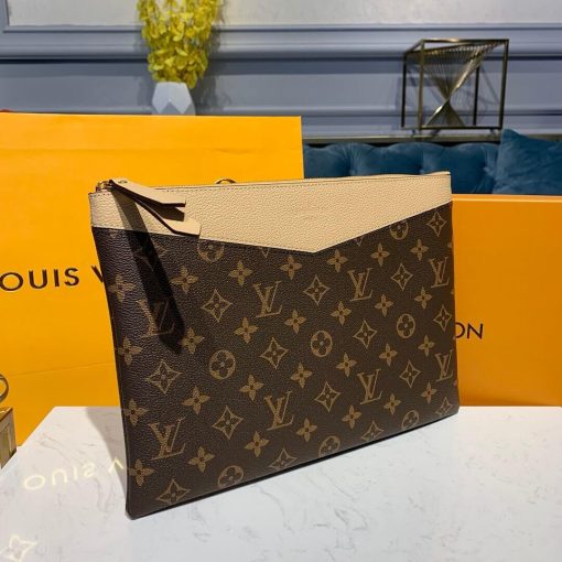 Louis Vuitton Monogram Canvas Daily Pouch M62942 Black - Image 13