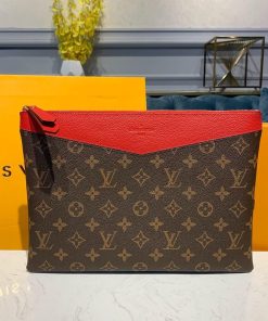 Louis Vuitton Monogram Canvas Daily Pouch M62942 Red
