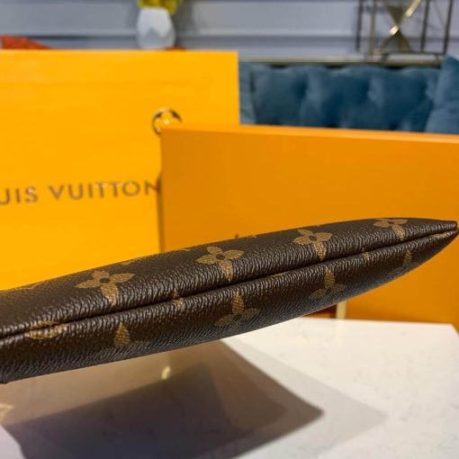 Louis Vuitton Monogram Canvas Daily Pouch M62942 Red - Image 6
