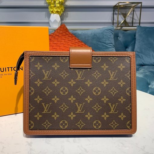 Louis Vuitton Monogram Canvas Dauphine Clutch M44178 - Image 2