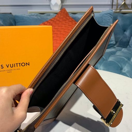 Louis Vuitton Monogram Canvas Dauphine Clutch M44178 - Image 9
