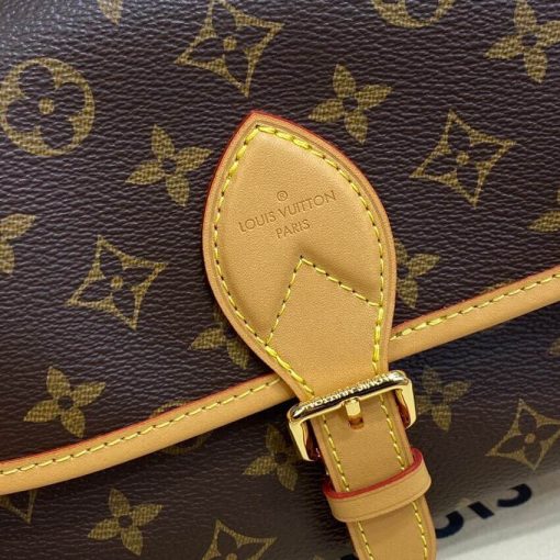 Louis Vuitton Monogram Canvas Diane Bag M46049 Fuchsia - Image 9