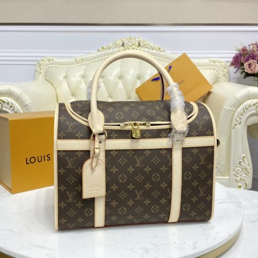 Louis Vuitton Monogram Canvas Dog Carrier 40 M42024 - Image 2