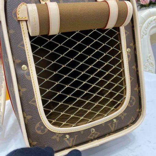 Louis Vuitton Monogram Canvas Dog Carrier 40 M42024 - Image 14
