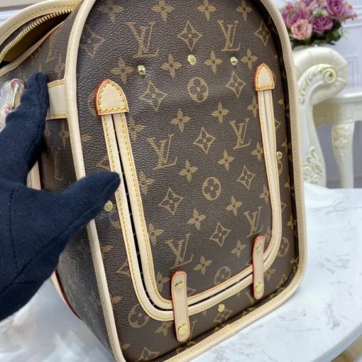 Louis Vuitton Monogram Canvas Dog Carrier 40 M42024 - Image 16