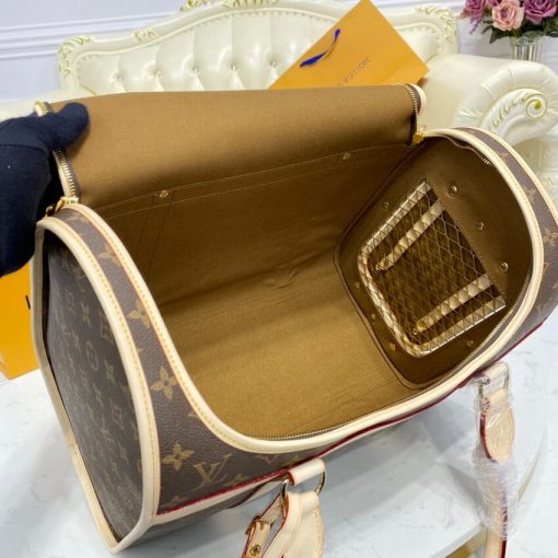 Louis Vuitton Monogram Canvas Dog Carrier 40 M42024 - Image 17