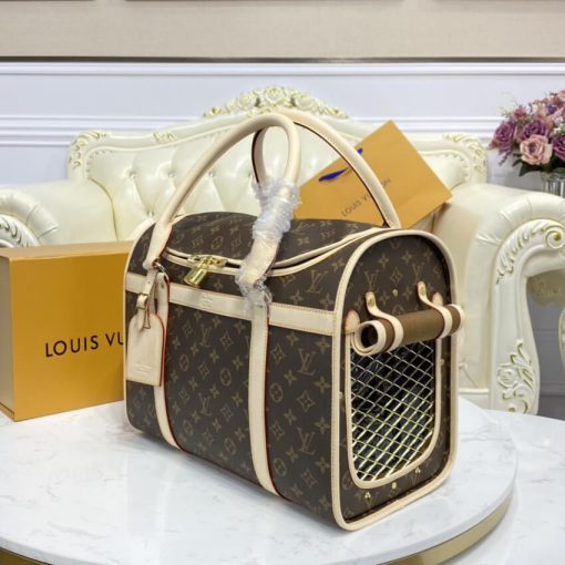 Louis Vuitton Monogram Canvas Dog Carrier 40 M42024 - Image 4