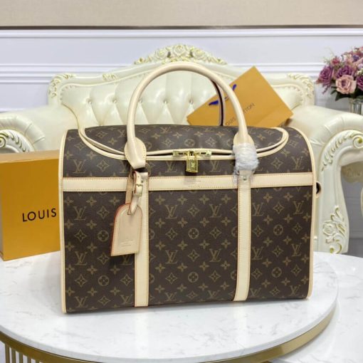 Louis Vuitton Monogram Canvas Dog Carrier 50 M42021 - Image 2