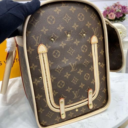 Louis Vuitton Monogram Canvas Dog Carrier 50 M42021 - Image 17