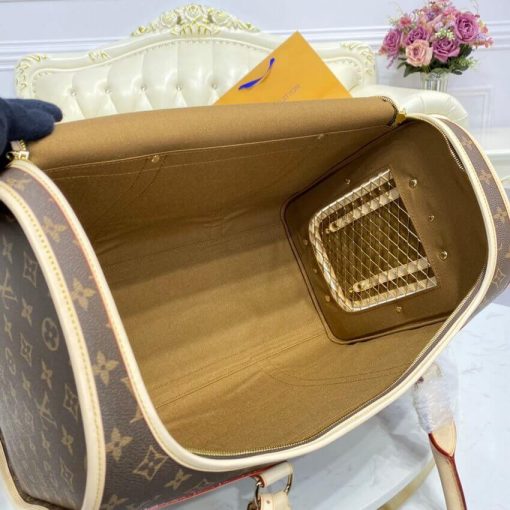 Louis Vuitton Monogram Canvas Dog Carrier 50 M42021 - Image 18