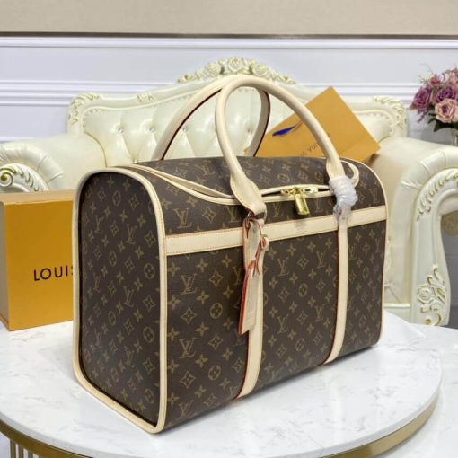 Louis Vuitton Monogram Canvas Dog Carrier 50 M42021 - Image 3