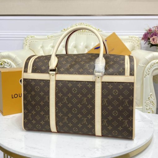Louis Vuitton Monogram Canvas Dog Carrier 50 M42021 - Image 4
