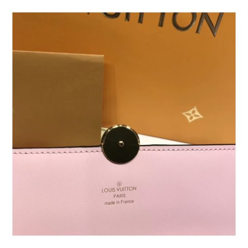 Louis Vuitton Monogram Canvas Flore Chain Wallet M67404 M67405 Light Pink - Image 6