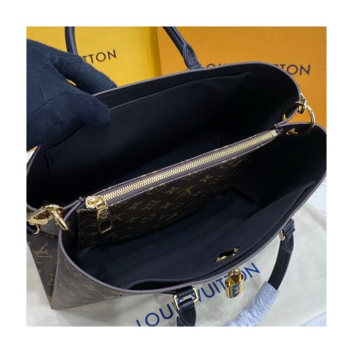 Louis Vuitton Monogram Canvas Flower Tote M43550 Black - Image 13