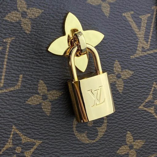 Louis Vuitton Monogram Canvas Flower Tote M43550 Black - Image 11