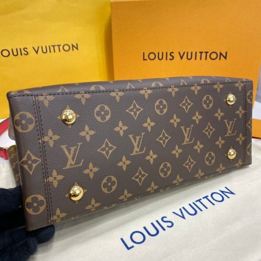 Louis Vuitton Monogram Canvas Flower Tote M43553 Red - Image 7