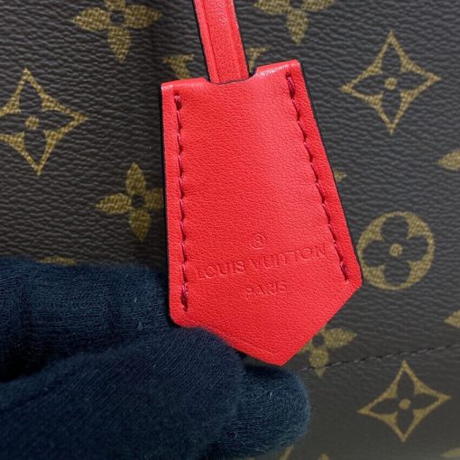 Louis Vuitton Monogram Canvas Flower Tote M43553 Red - Image 9
