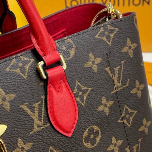 Louis Vuitton Monogram Canvas Flower Tote M43553 Red - Image 10
