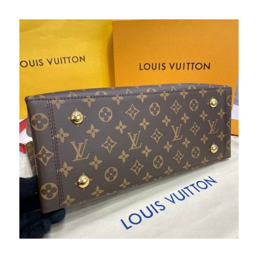 Louis Vuitton Monogram Canvas Flower Tote M43553 Red - Image 7