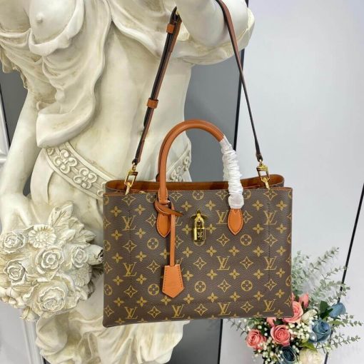 Louis Vuitton Monogram Canvas Flower Tote M43770 Caramel - Image 2