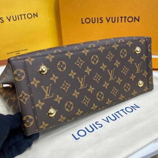 Louis Vuitton Monogram Canvas Flower Tote M43770 Caramel - Image 6
