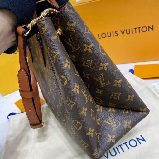Louis Vuitton Monogram Canvas Flower Tote M43770 Caramel - Image 7