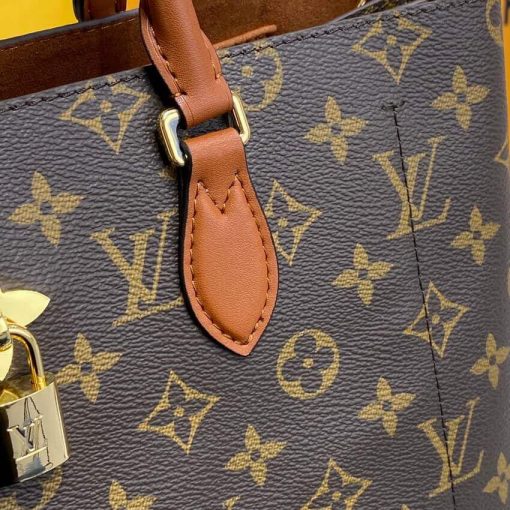 Louis Vuitton Monogram Canvas Flower Tote M43770 Caramel - Image 9