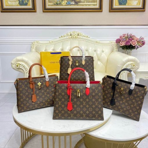 Louis Vuitton Monogram Canvas Flower Tote M43770 Caramel - Image 17
