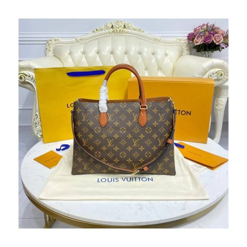 Louis Vuitton Monogram Canvas Flower Tote M43770 Caramel - Image 5