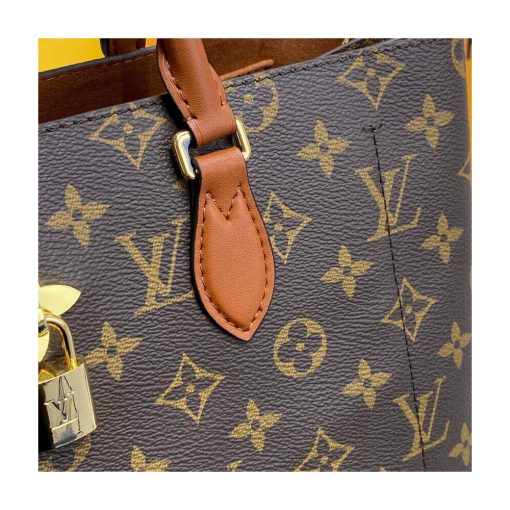 Louis Vuitton Monogram Canvas Flower Tote M43770 Caramel - Image 9