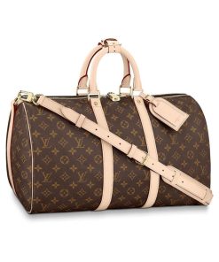 Louis Vuitton Monogram Canvas Keepall Bandouliere 45  M41418